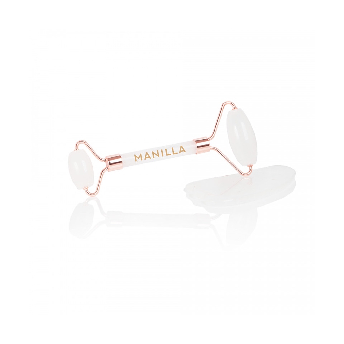 MANILLA kalnų krištolo veido masažuoklis + GUA SHA, N1 - 