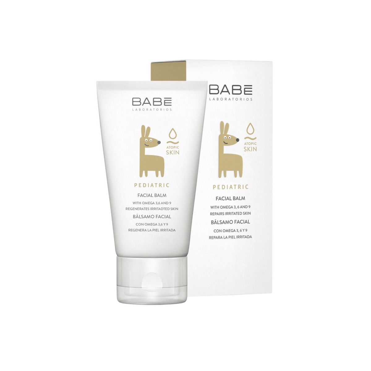 BABE atkuriamasis balzamas kūdikių ir vaikų veido odai PEDIATRIC, 50ml - 