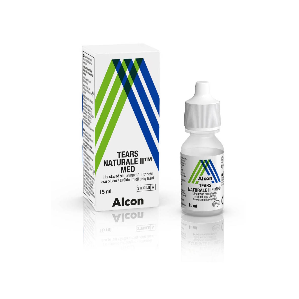 TEARS NATURALE II MED akių lašai, 15ml - 
