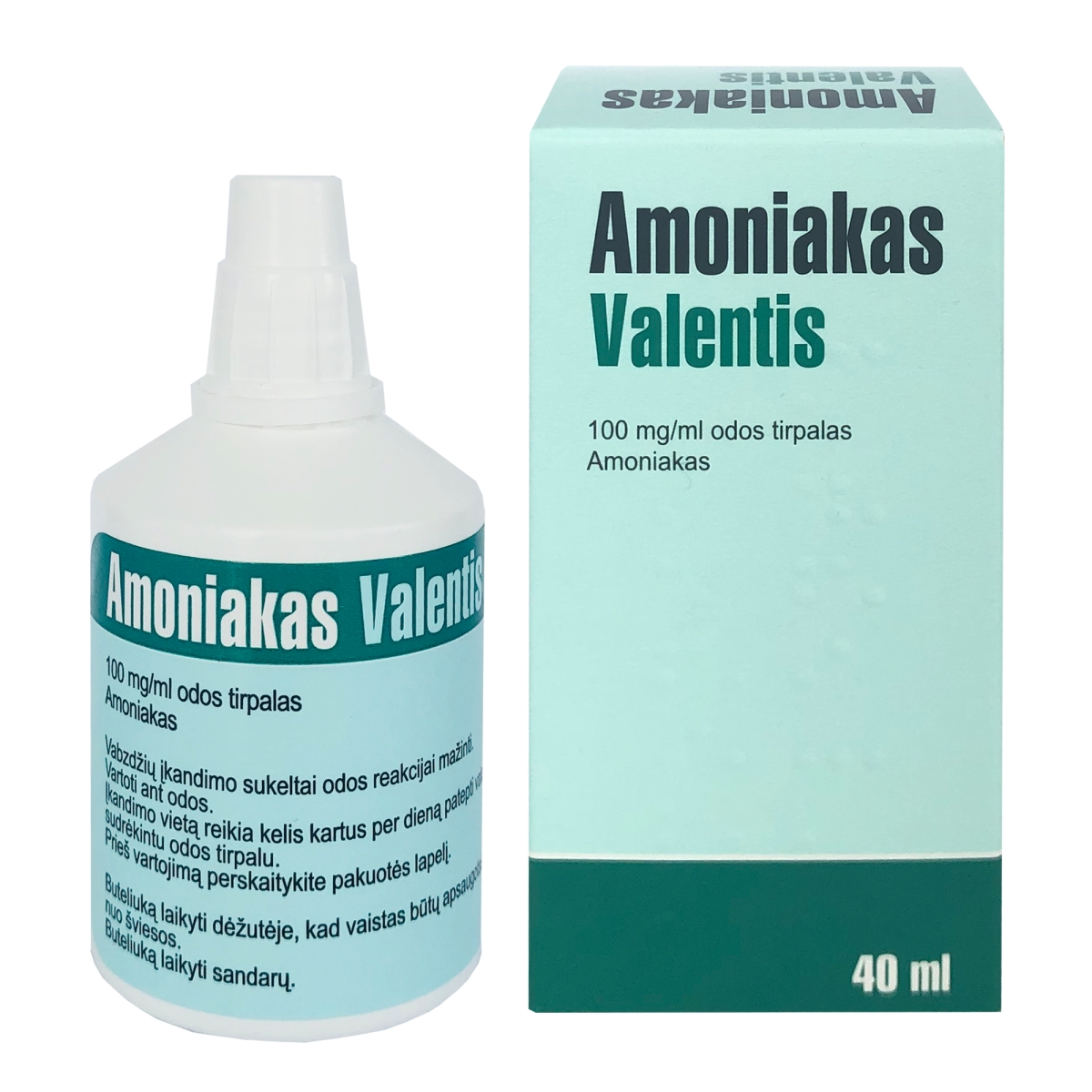 Amoniakas Valentis 100mg/ml tirp.40ml N1 - 