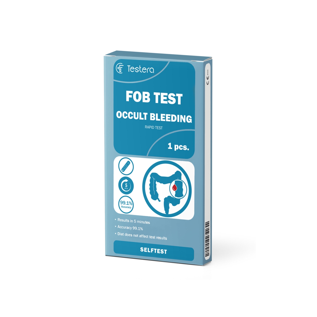 TESTERA FOB testas (slaptam kraujavimui aptikti), N1 - 