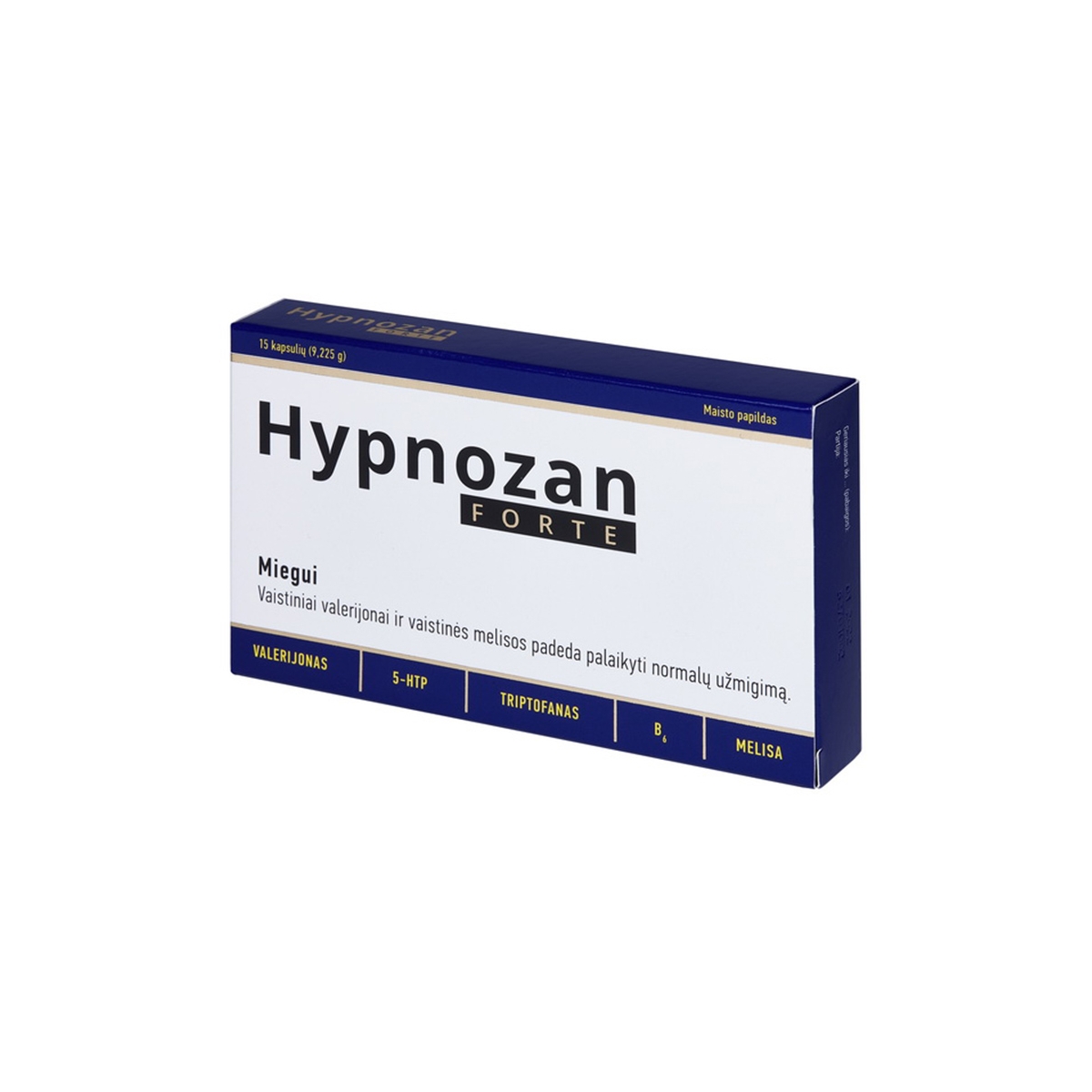 HYPNOZAN FORTE, 15 kapsulių - 