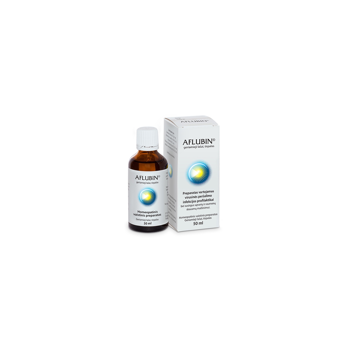 Aflubin geriamieji lašai 50ml N1 - 