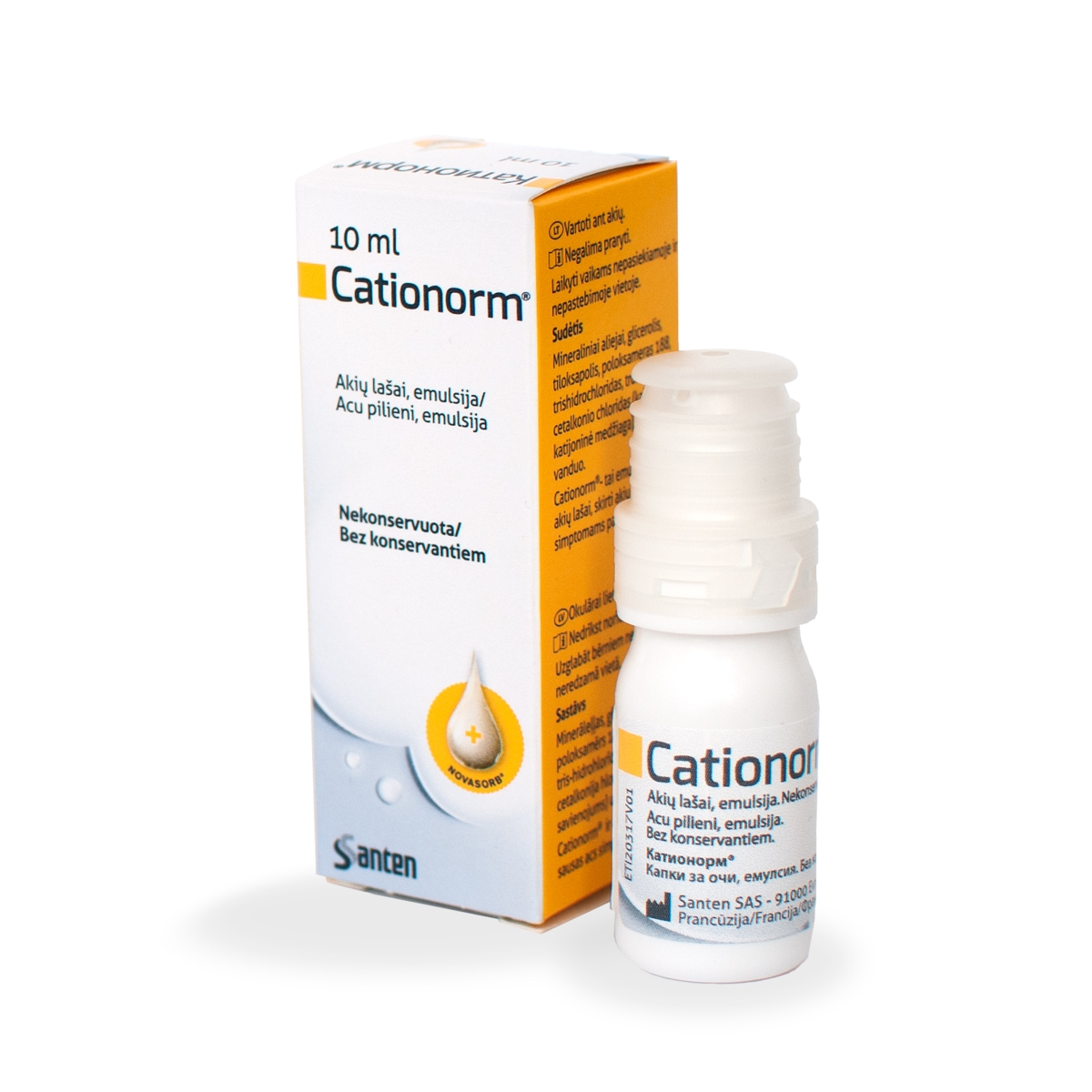 Cationorm Multi akių lašai 10ml N1 - 