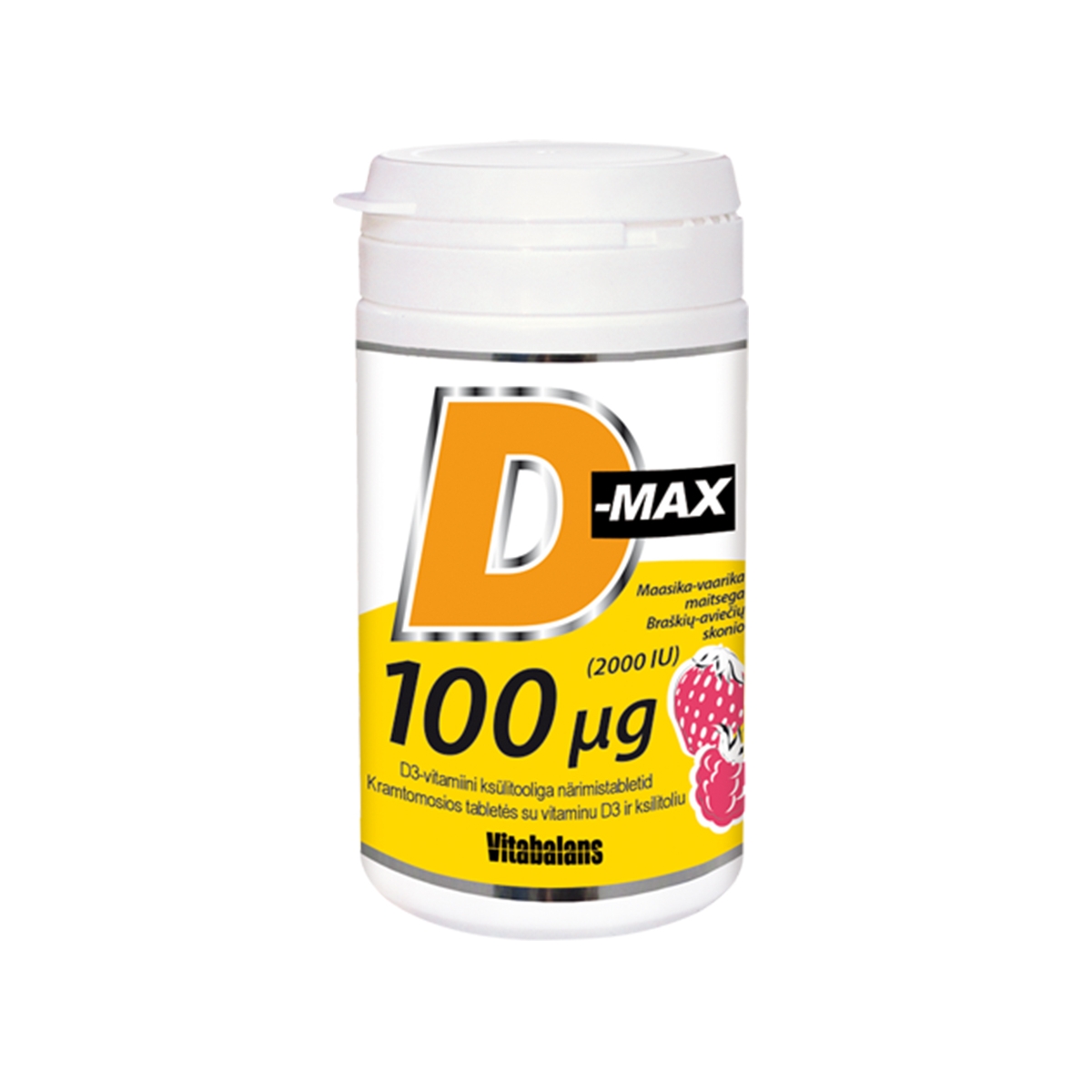 VITABALANS D-MAX 100mcg tabletės N90 - 