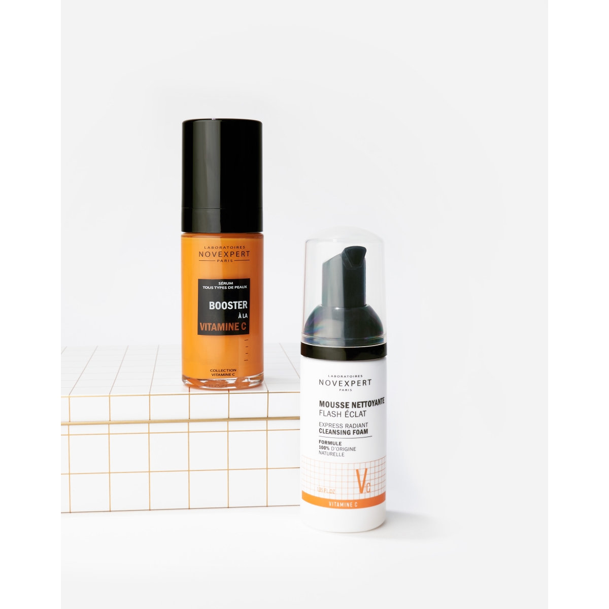 NOVEXPERT Vitamino C linijos rinkinys metalinėje dėžutėje, 30ml + 40ml - 