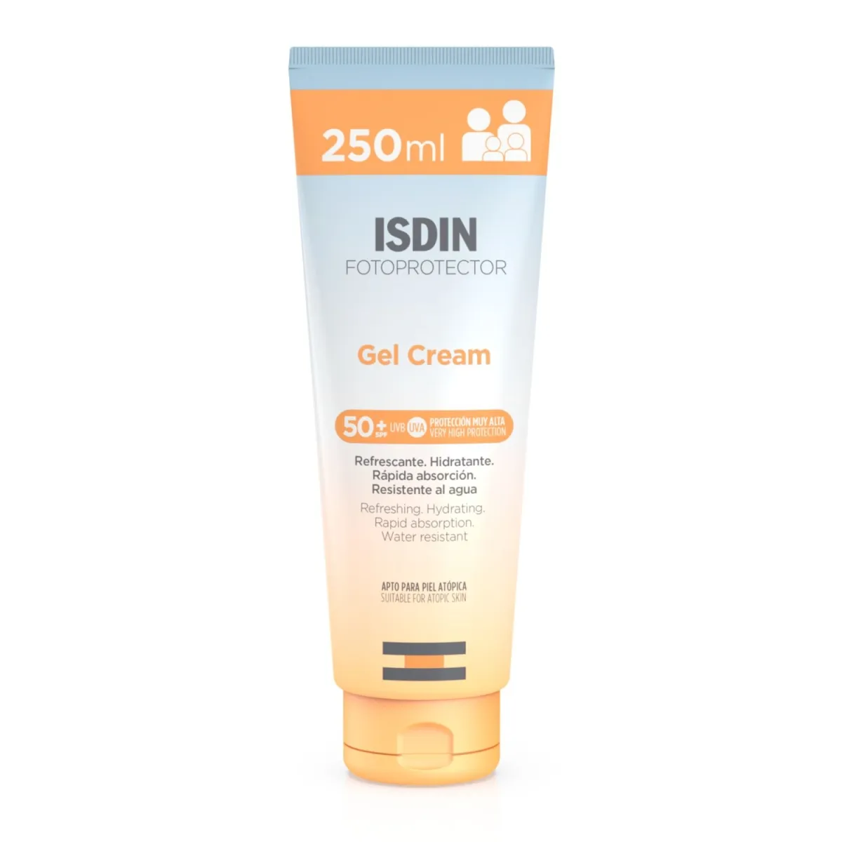ISDIN FP Gel Cream apsauginis gelis-kremas nuo saulės SPF 50, 250ml - 