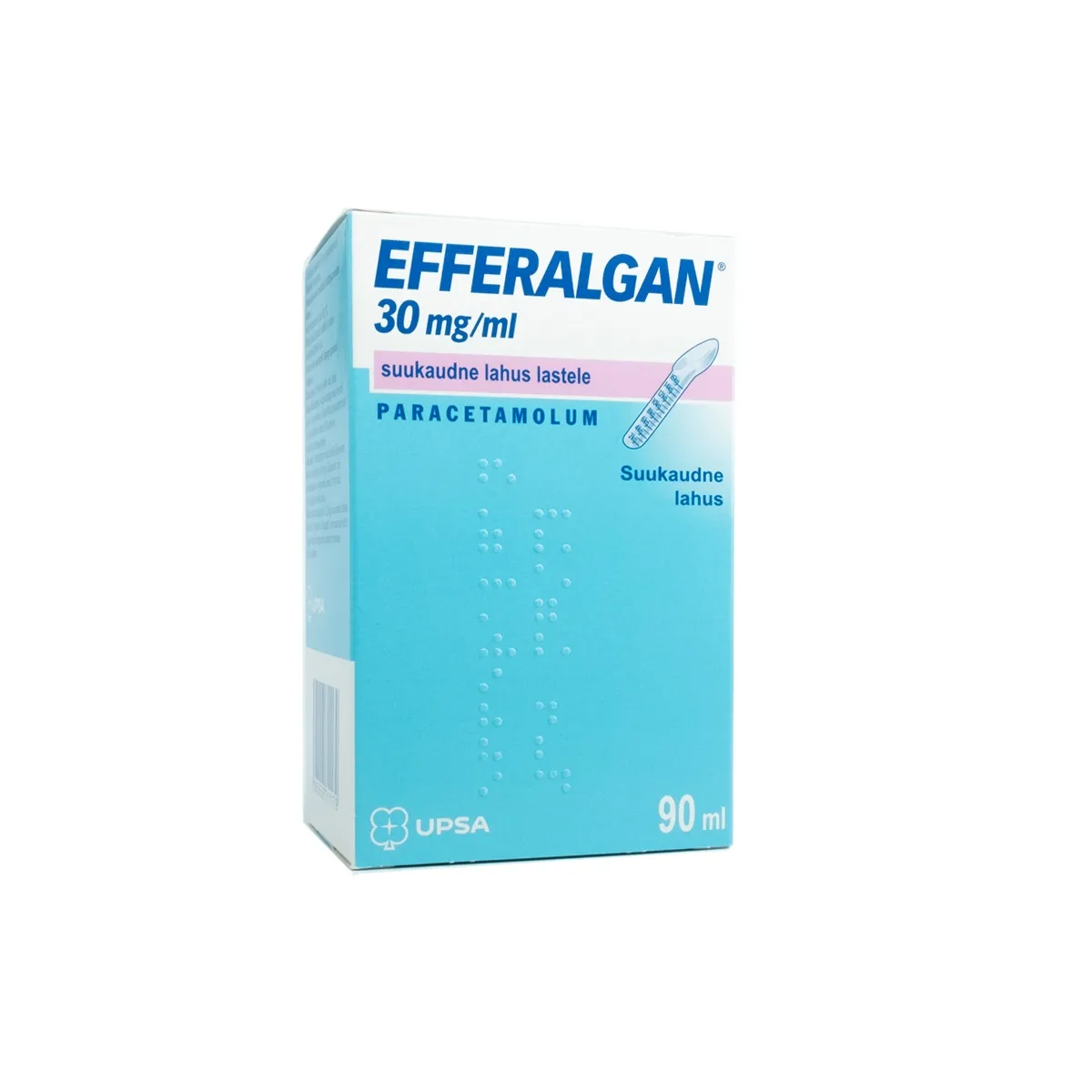 Efferalgan 30mg/ml geriamasis tirpalas vaikams 90ml - 