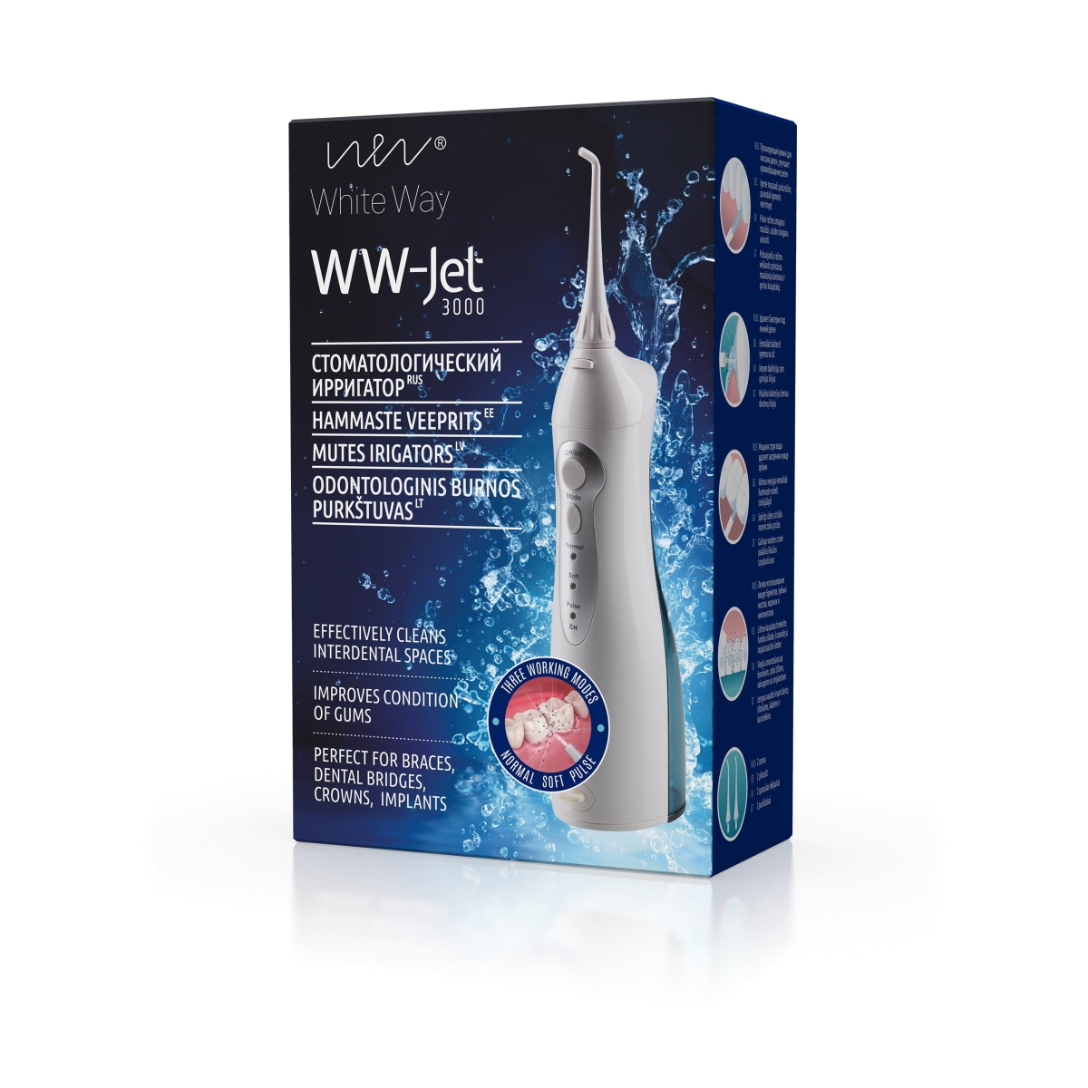 DIAGNOSIS tarpdančių ir dantenų purkštuvas irigatorius WW-JET 3000, N1 - 