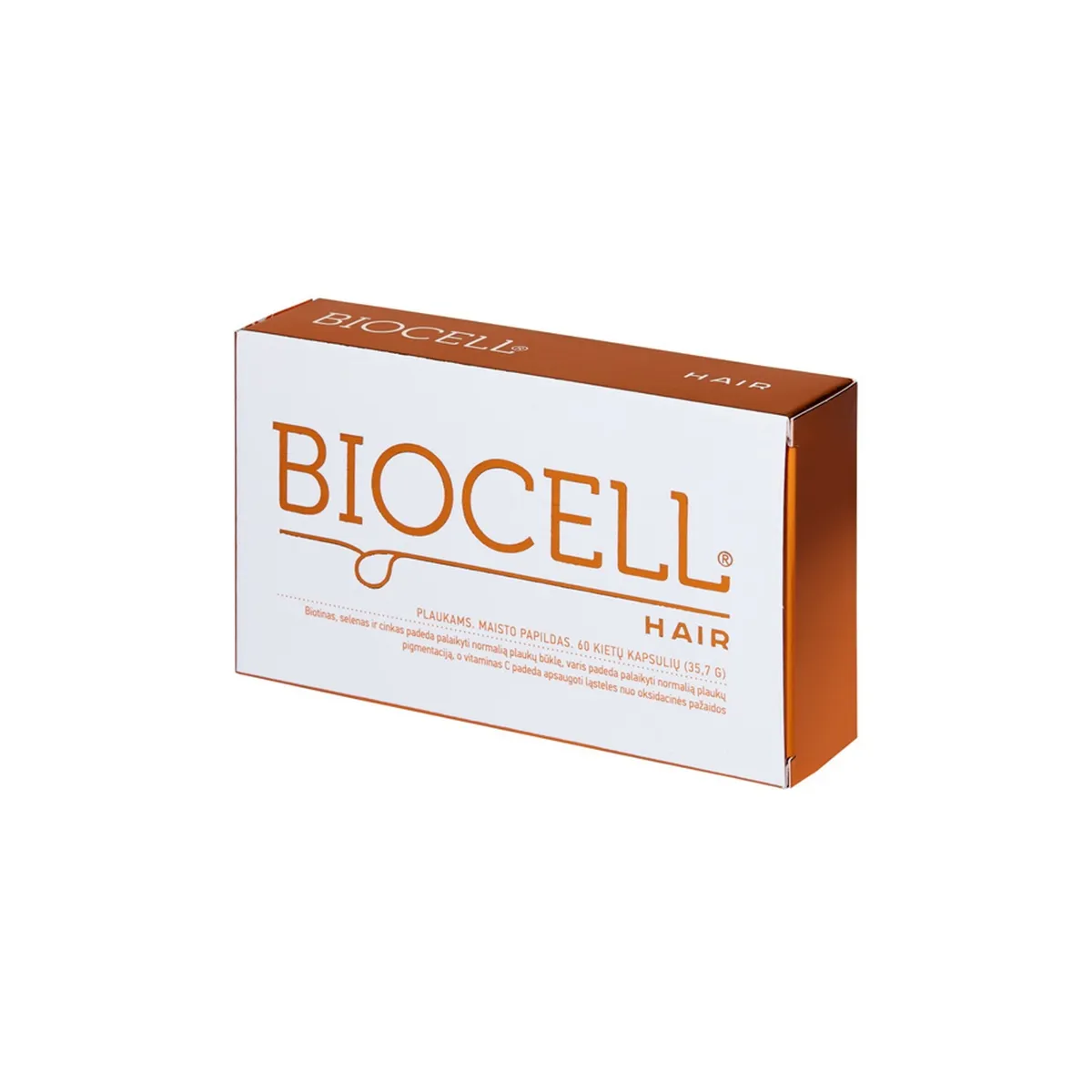 BIOCELL HAIR, 60 kapsulių - 