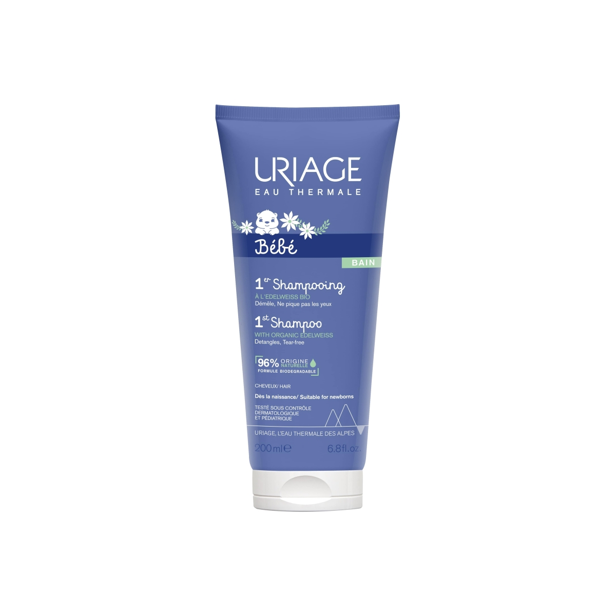 URIAGE šampūnas BABY 1ER, 200ml - 