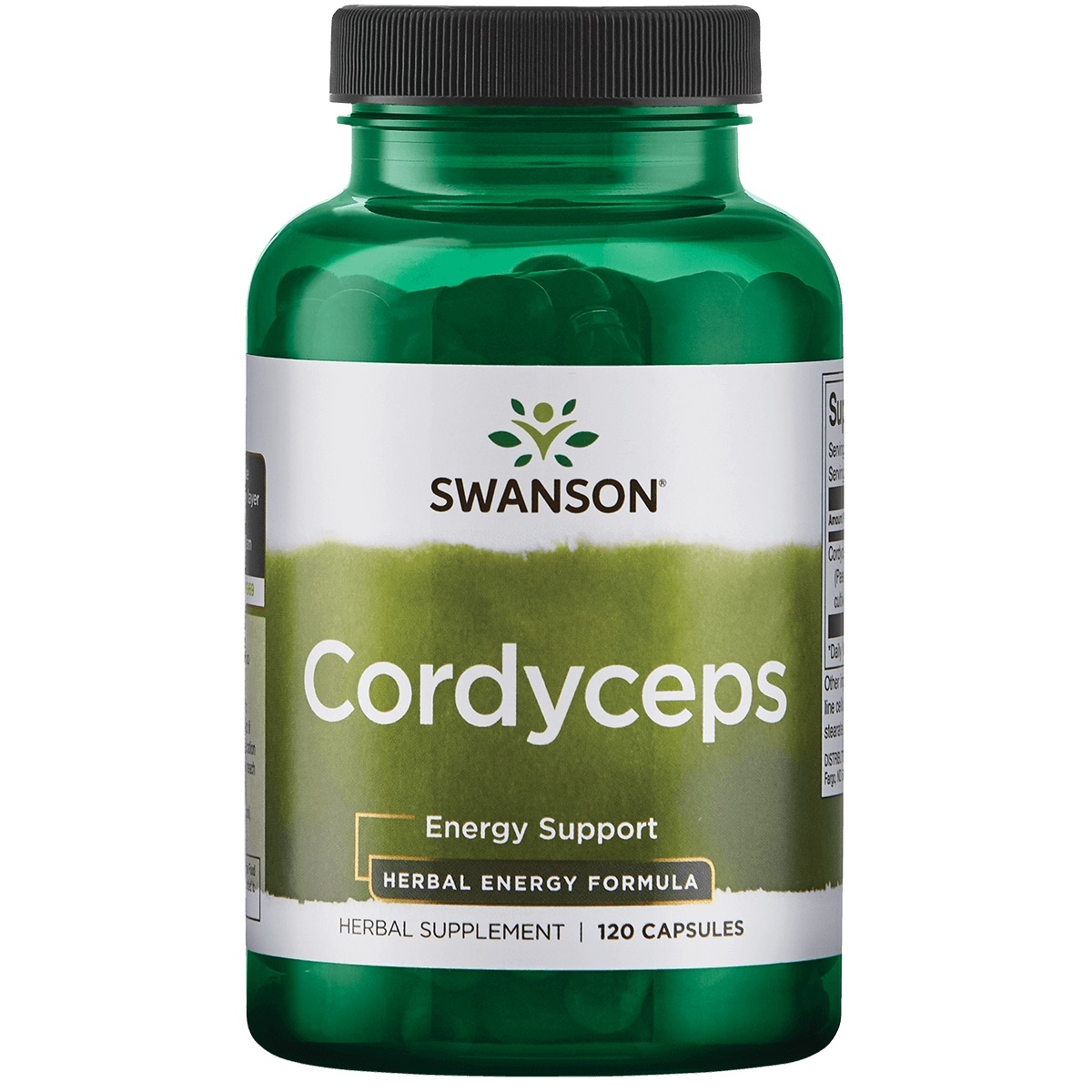 SWANSON Kordicepsas (Cordyceps) 600mg 120 Kaps. - 