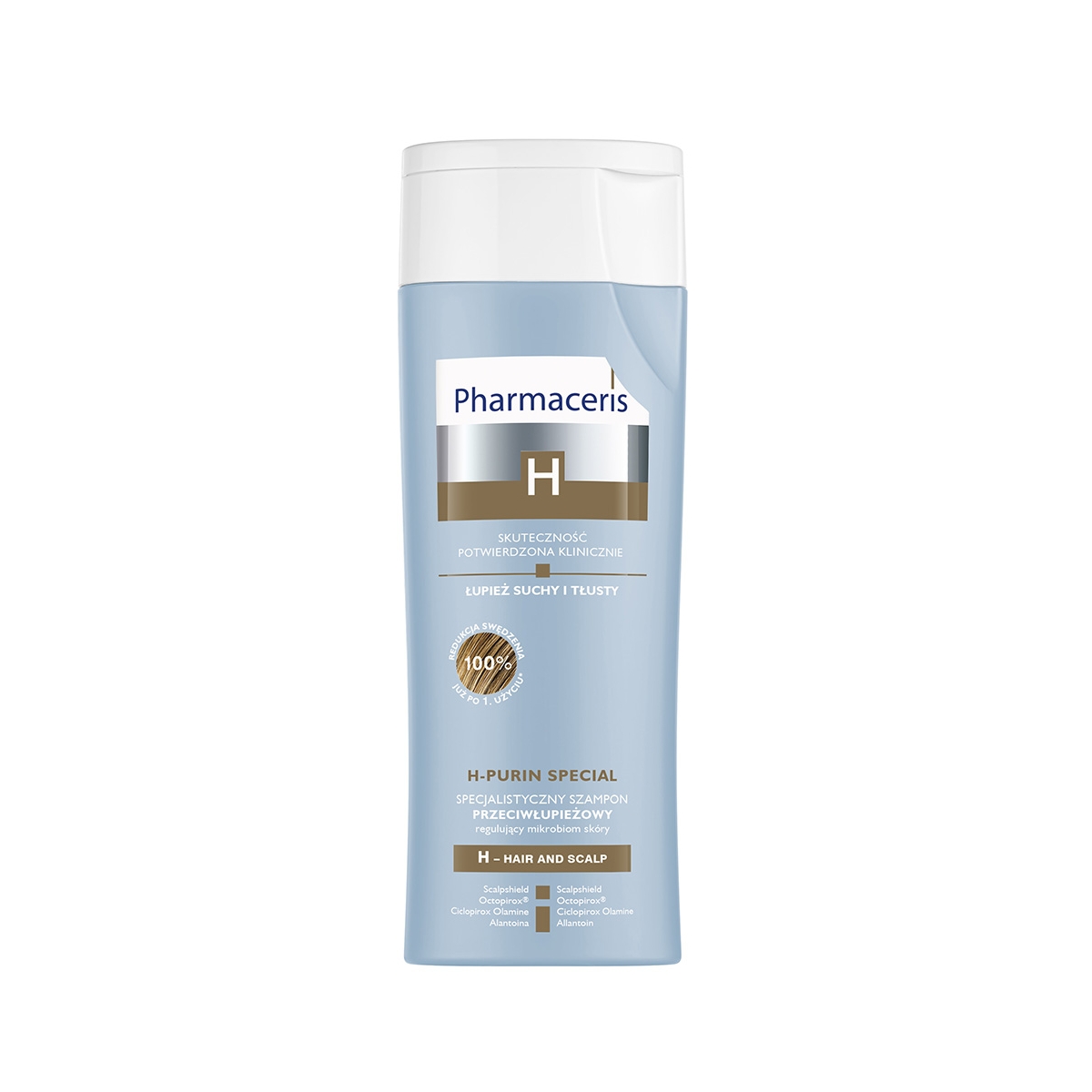 Pharmaceris H, PURIN SPECIAL šampūnas nuo pleiskanų, 250ml - 