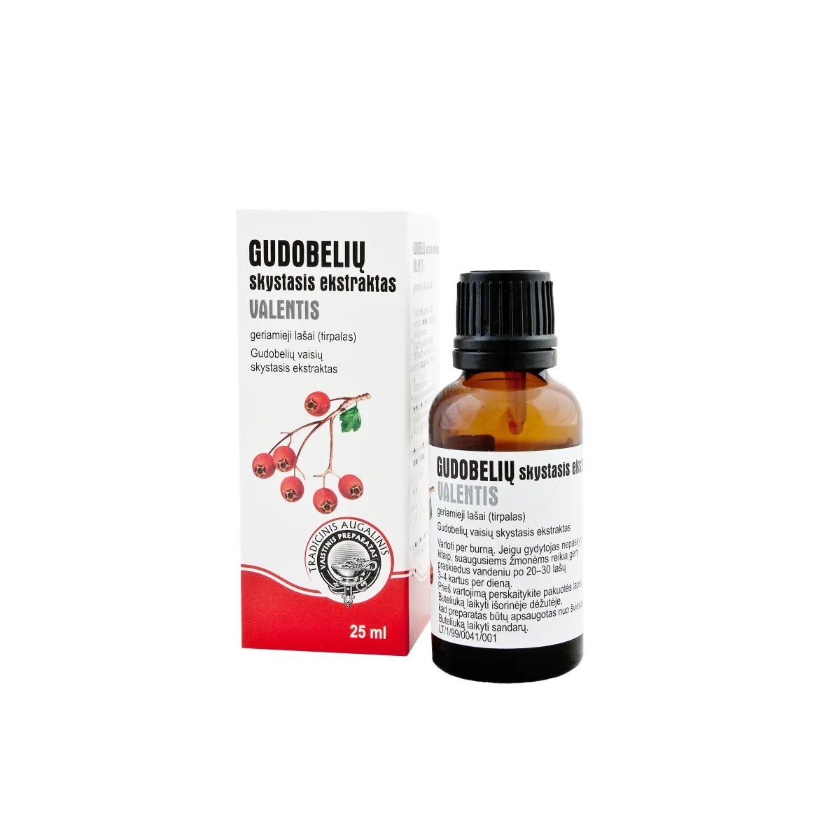 Gudobelių skystasis ekstraktas Valentis 25ml - 