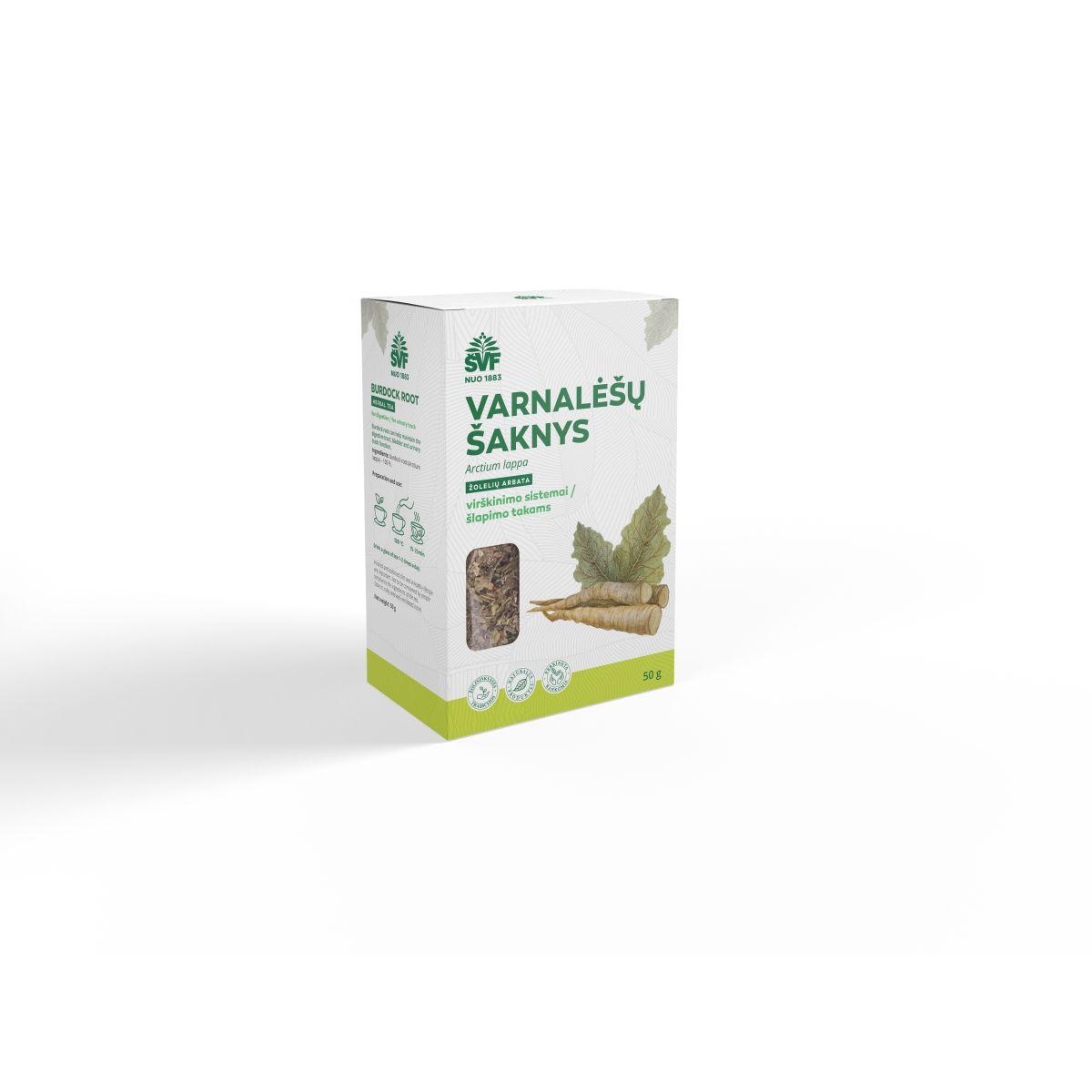 ŠVF žolelių arbata VARNALĖŠŲ ŠAKNYS, 50g - 