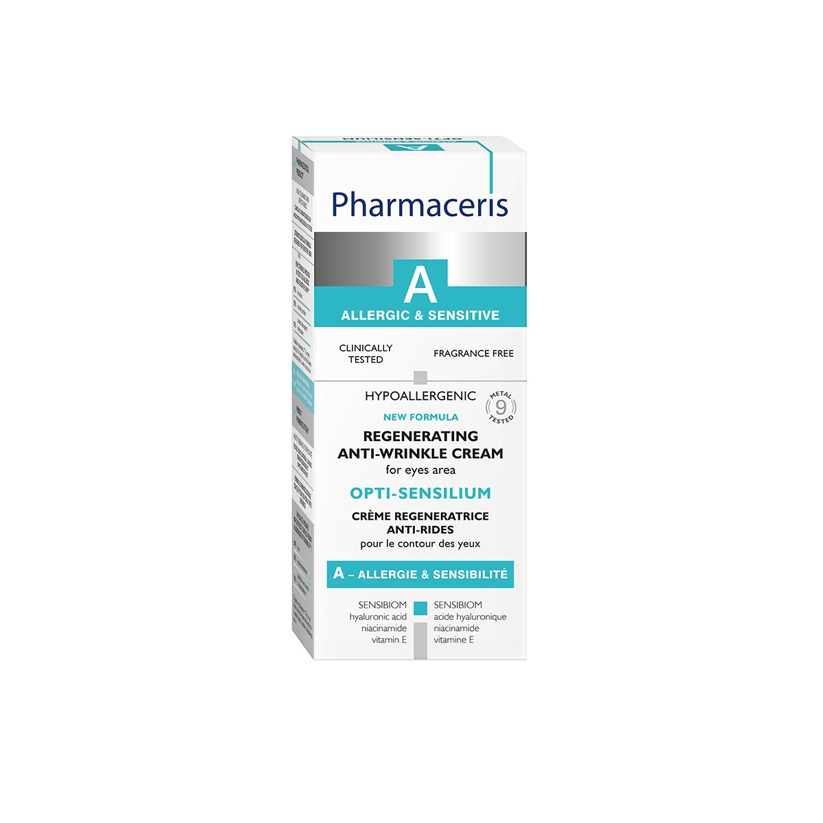 PHARMACERIS A paakių kremas OPTI SENSILIUM, 15ml - 