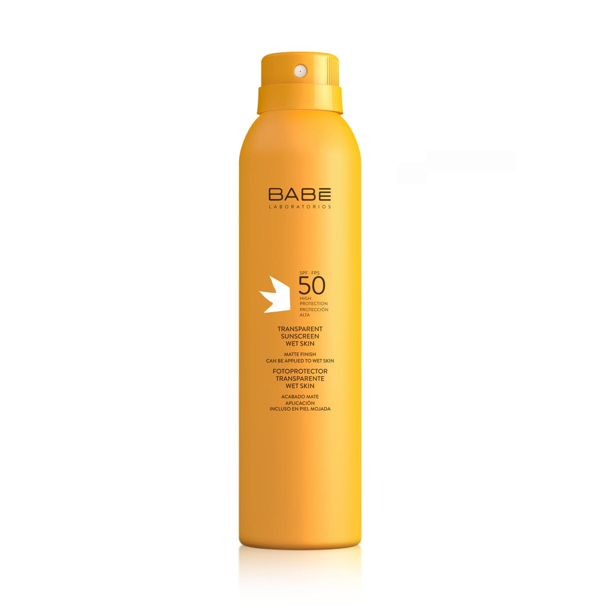 BABĒ apsauginė dulksna drėgnai odai SUN WET SKIN SPF50, 200ml - 