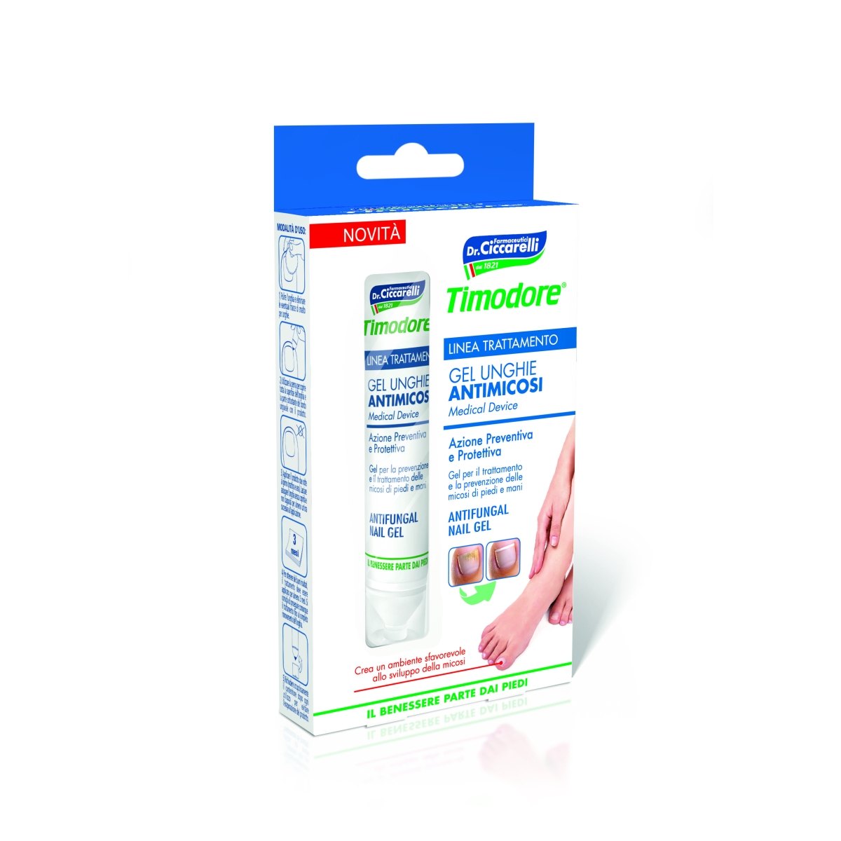 CICCARELLI gelis nuo nagų grybelio TIMODORE, 7ml - 