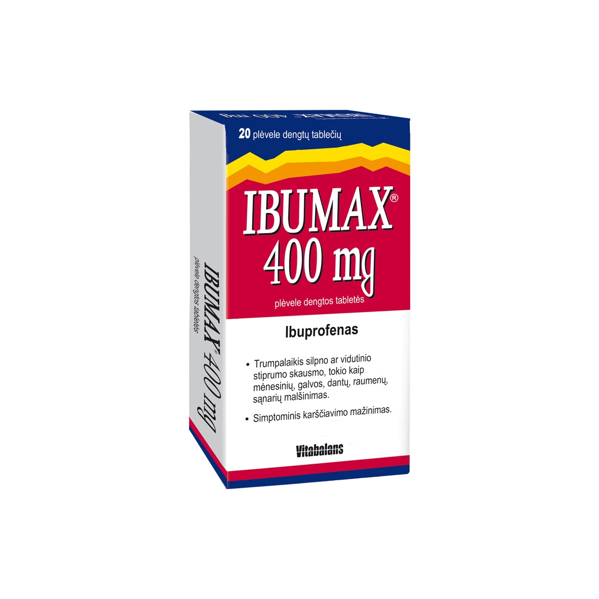 IbuMax 400mg tab. N20 - 