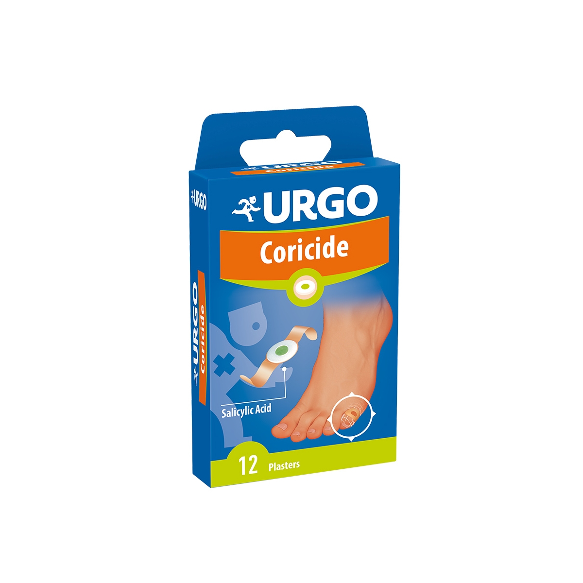 URGO pleistras nuospaudoms CORICIDE, N12 - 