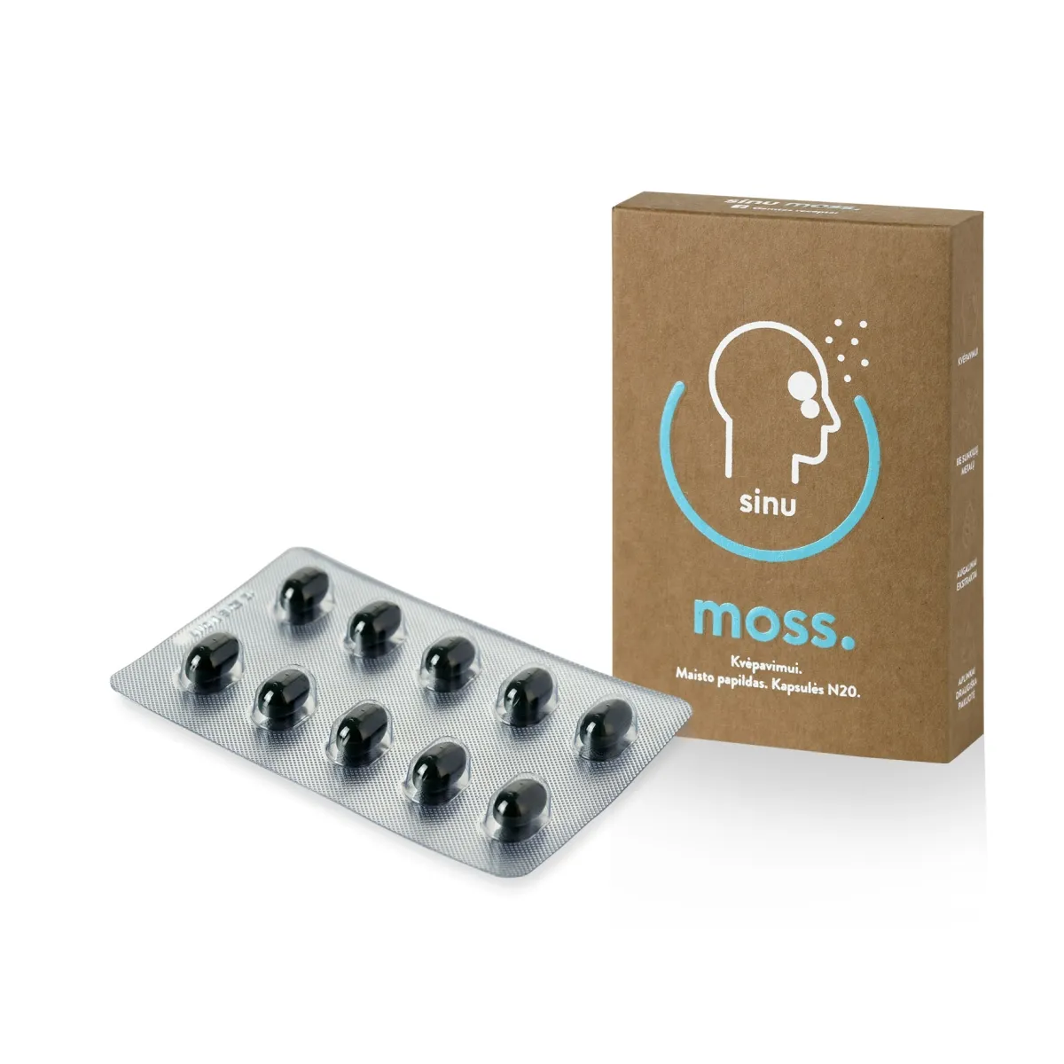 SINUMOSS kapsulės, N20 - 
