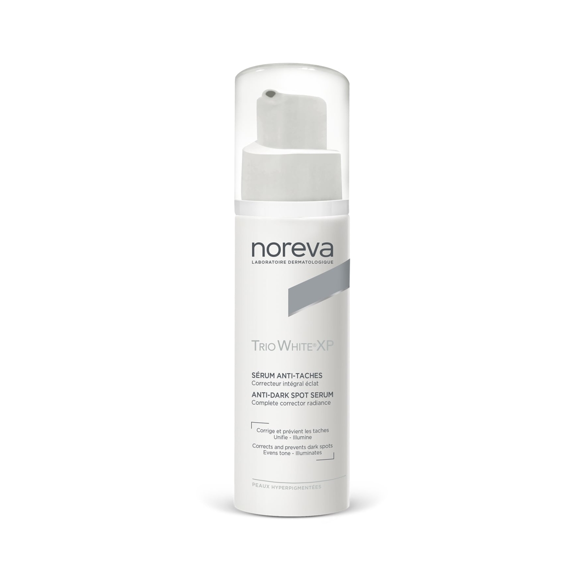 NOREVA pigmentines dėmes šalinantis serumas TRIO WHITE XP, 30ml - 