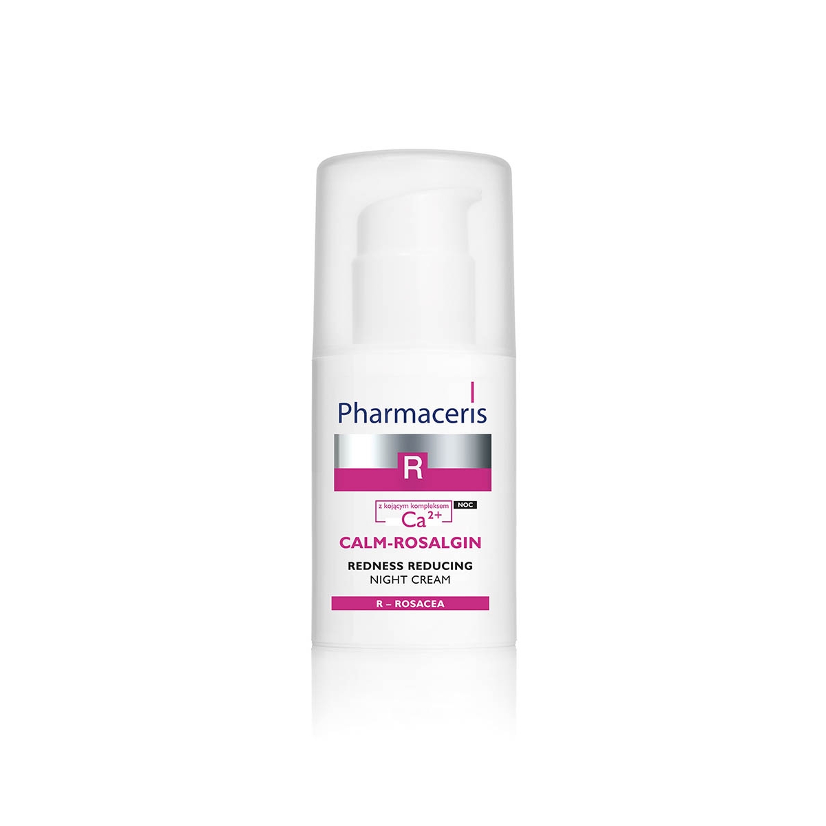 PHARMACERIS R kremas mažinantis paraudimus Ca2+ CALM-ROSALGIN, 30ml - 