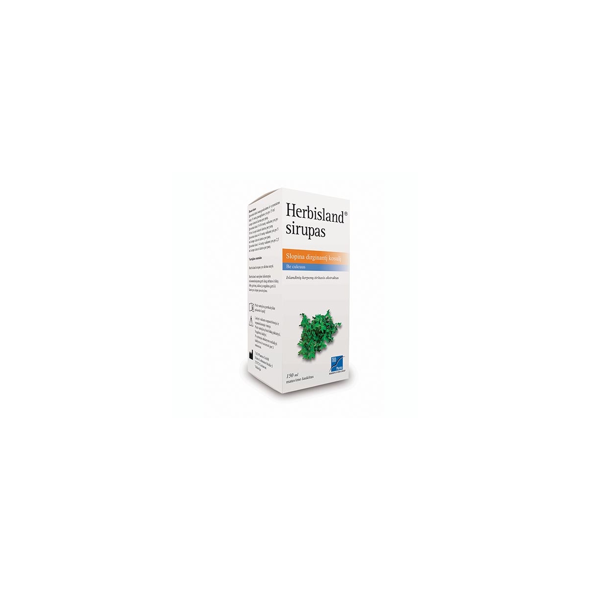 HERBISLAND sirupas, 150ml - 