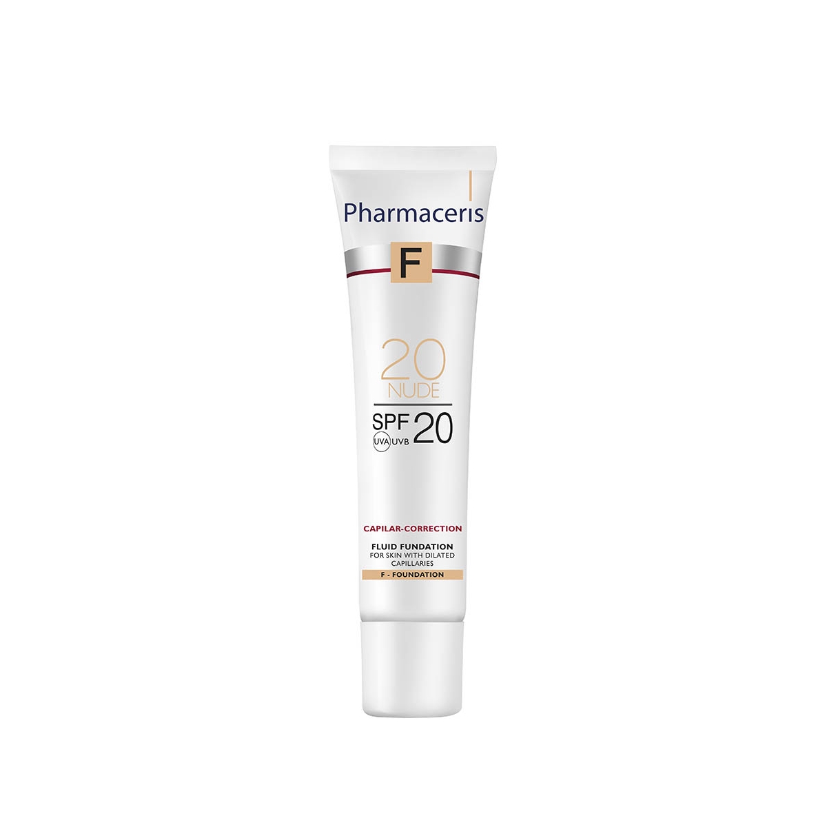 PHARMACERIS F pudra CAPILLAR CORRECTIVE UNIFYING SPF20, Nr.20, 30ml - 