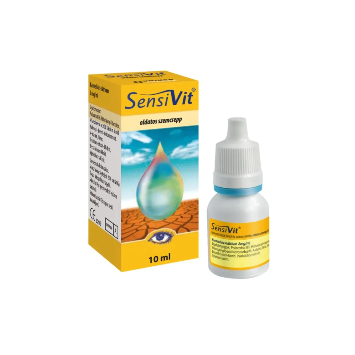 SENSIVIT akių lašai 10 ml - 