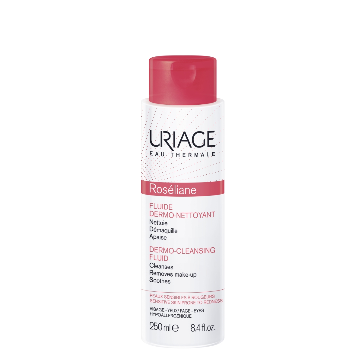 URIAGE emulsija veidui valyti ROSELIANE, 250ml - 