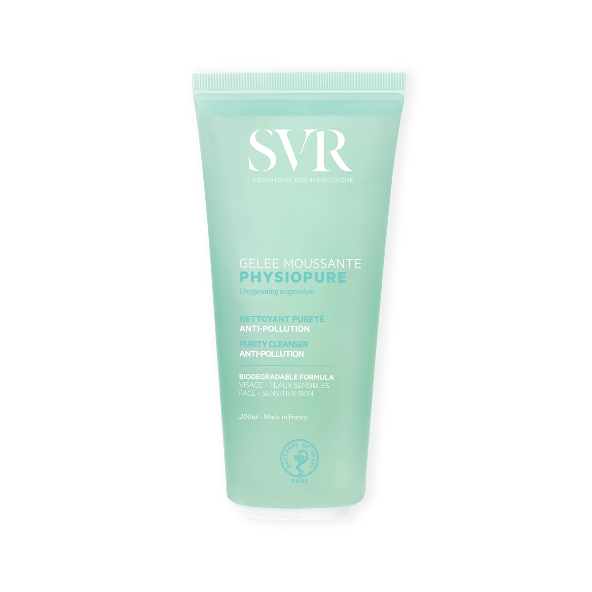 SVR prausimosi gelis jautriai odai PHYSIOPURE, 200ml - 