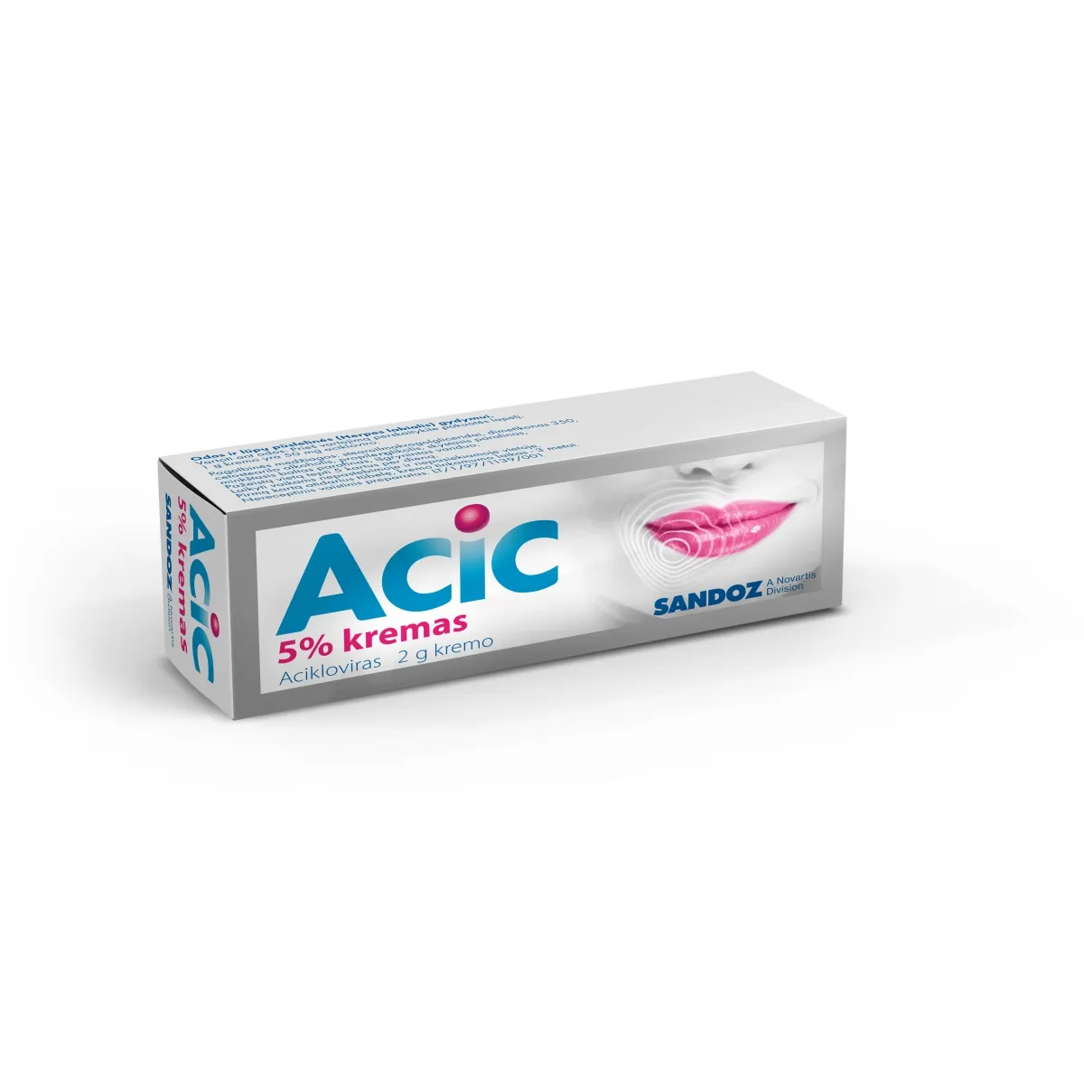 Acic 50mg/g kremas 2g N1 - 