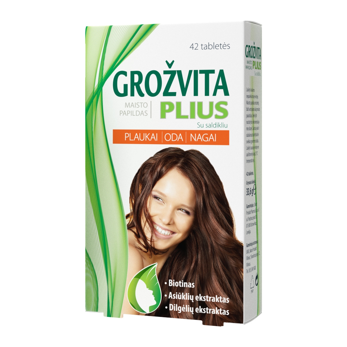 Grožvita plius tabletės N42 - 