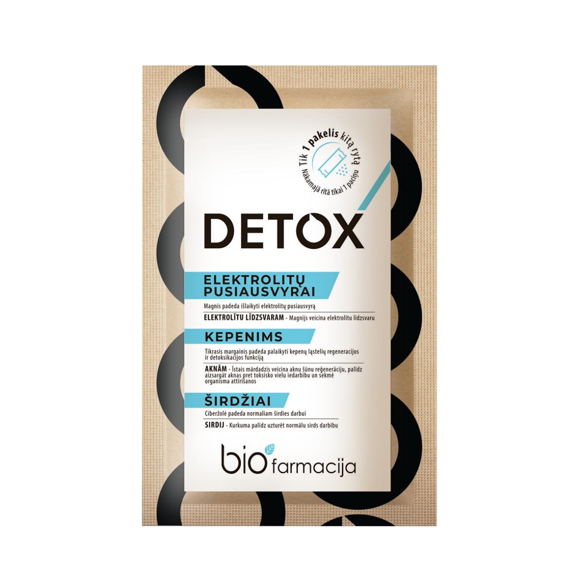 DETOX, milteliai, N1 - 