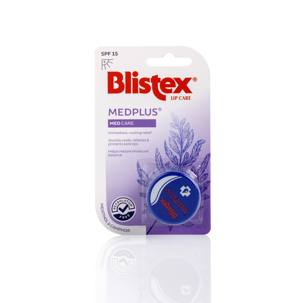 BLISTEX lūpų balzamas MEDPLUS SPF15, 7g - 