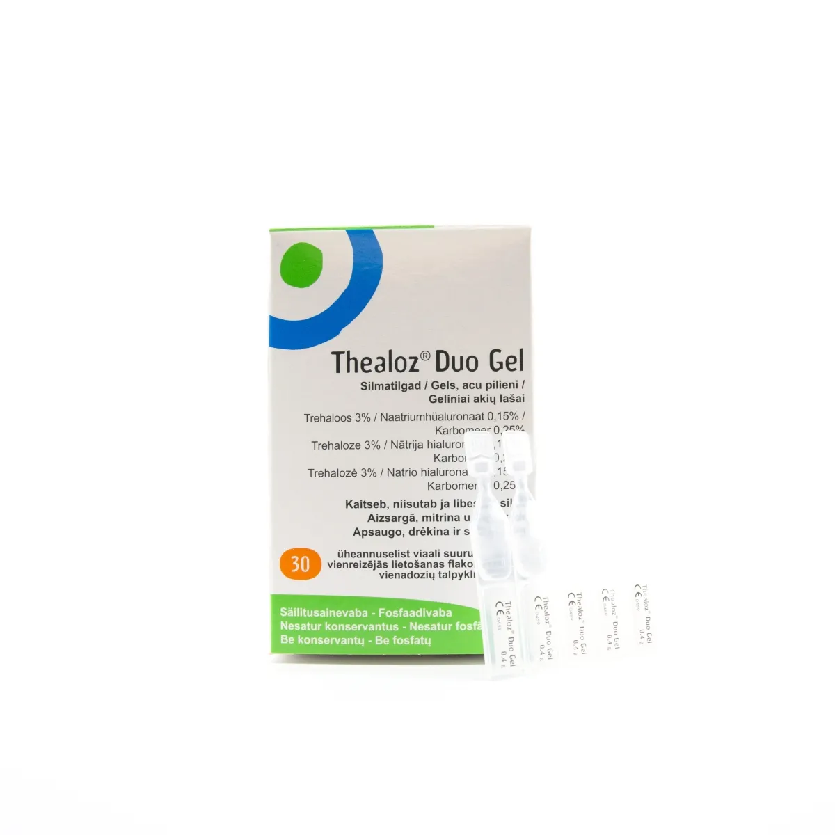 Thealoz Duo Gel akių lašai - 