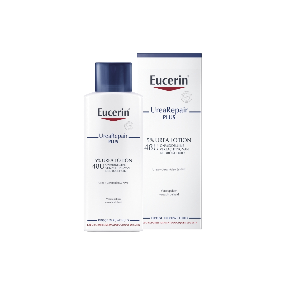 EUCERIN kūno losjonas sausai odai 5% šlapalo UREAREPAIR PLUS, 250 ml - 