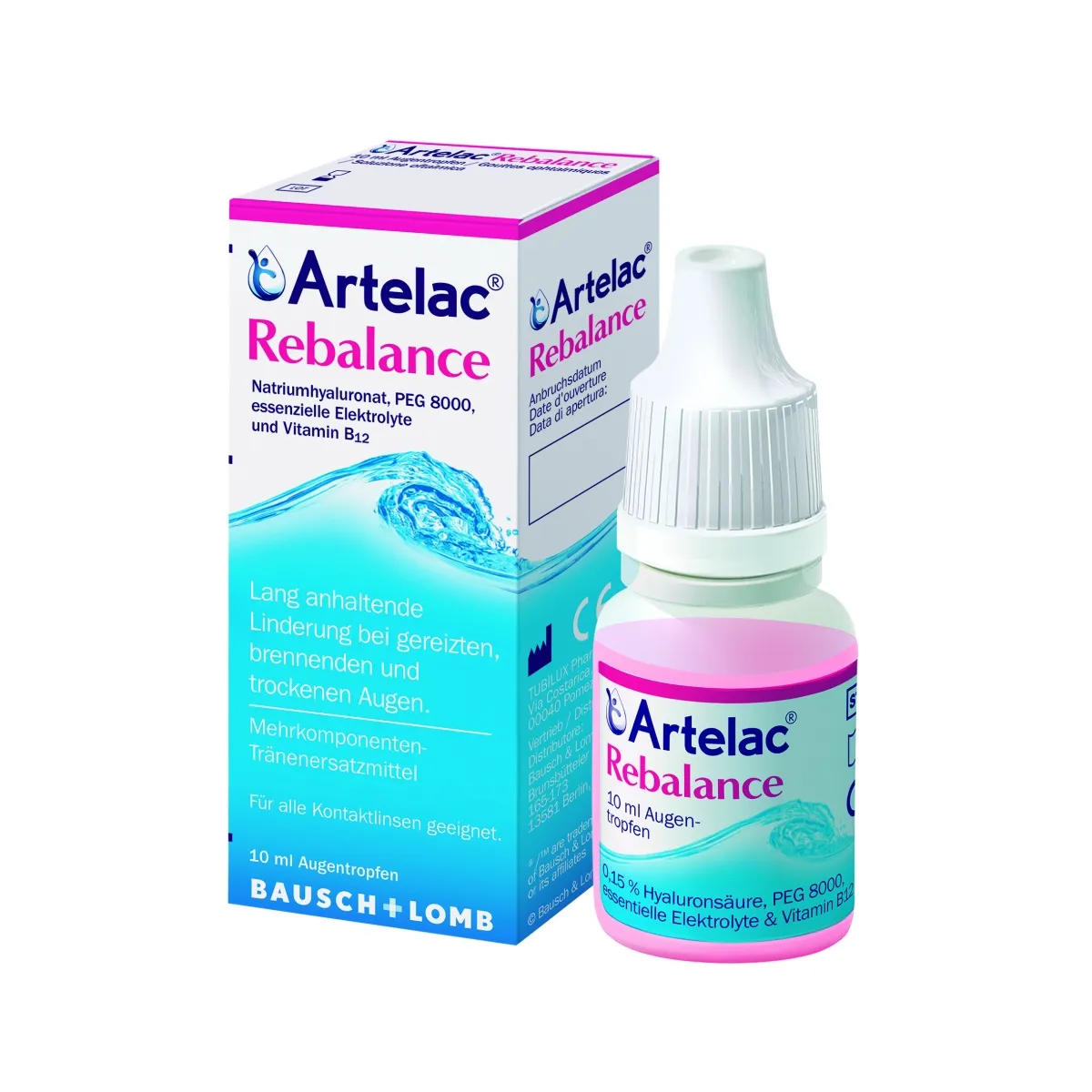 Artelac Rebalance akių lašai 10 ml - 