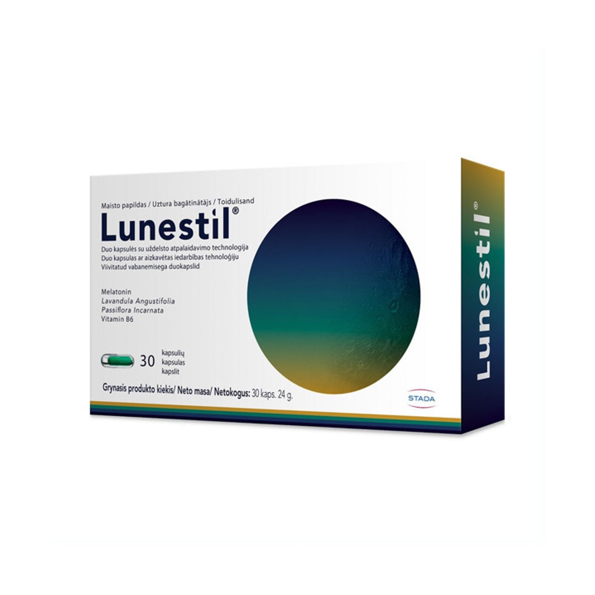Lunestil, 30 kapsulių - 