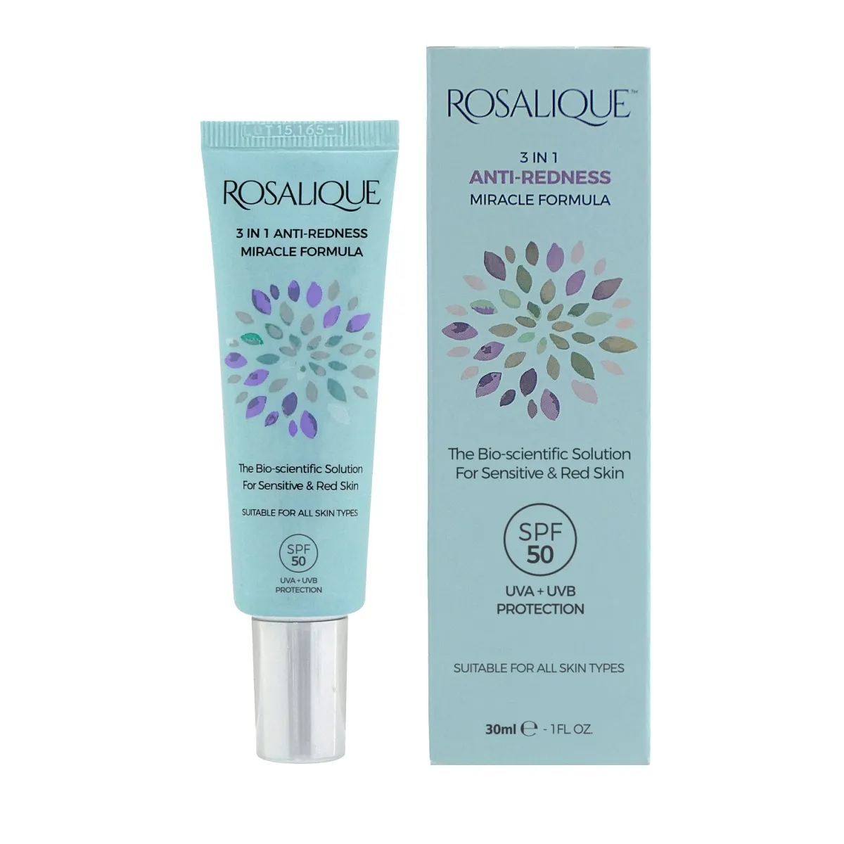 ROSALIQUE kremas raustančiai odai SPF50, 30ml -  1