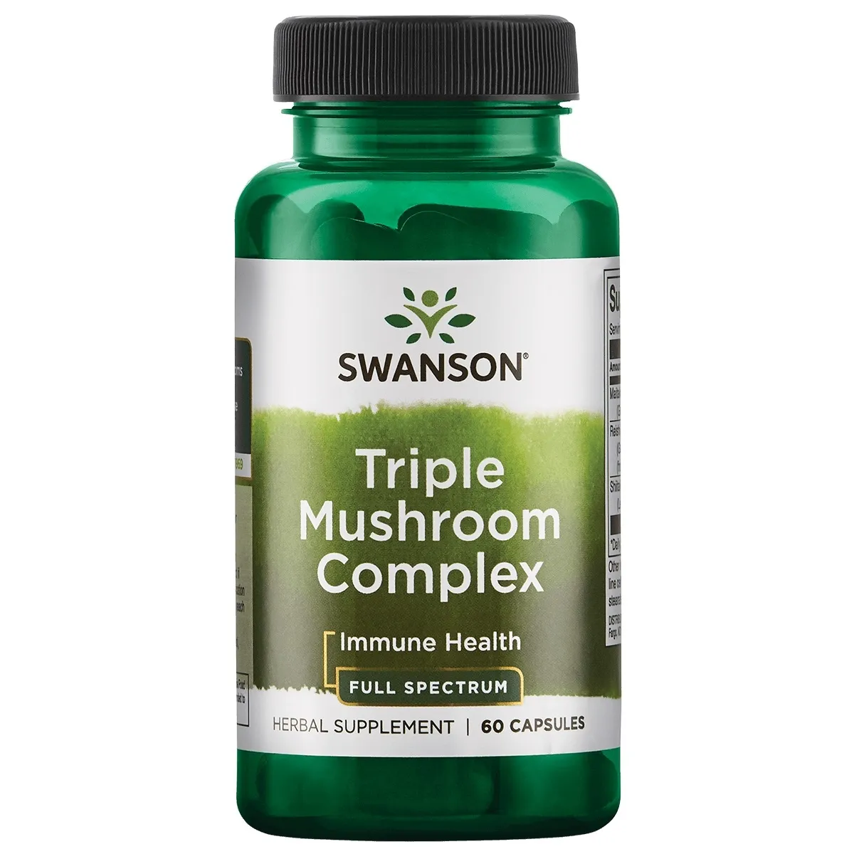 SWANSON Maitake, Reishi, Shiitake kapsulės 60 Kaps. - 