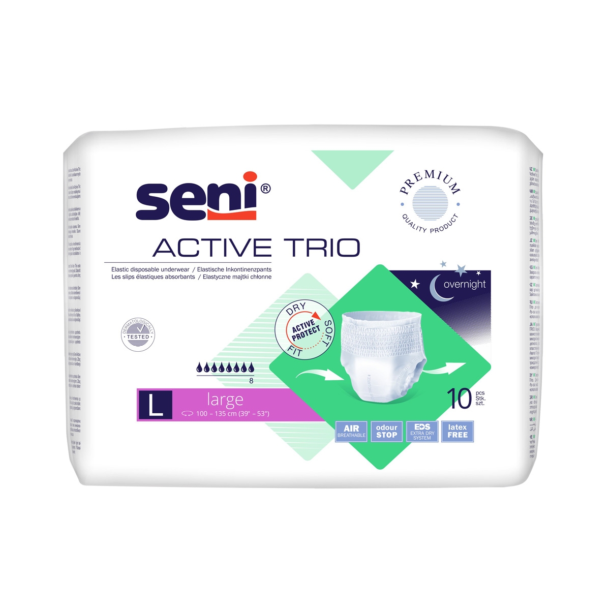 SENI Active Trio Large, N10 - 