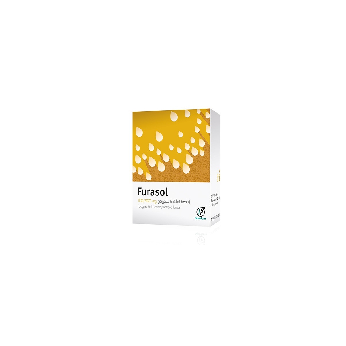 Furasol 1g gargalas, milteliai tirpalui N5 - 