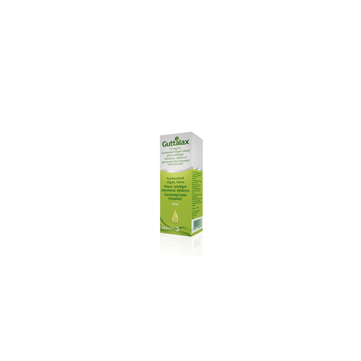 Guttalax 7,5mg/ml lašai 30ml N1 - 