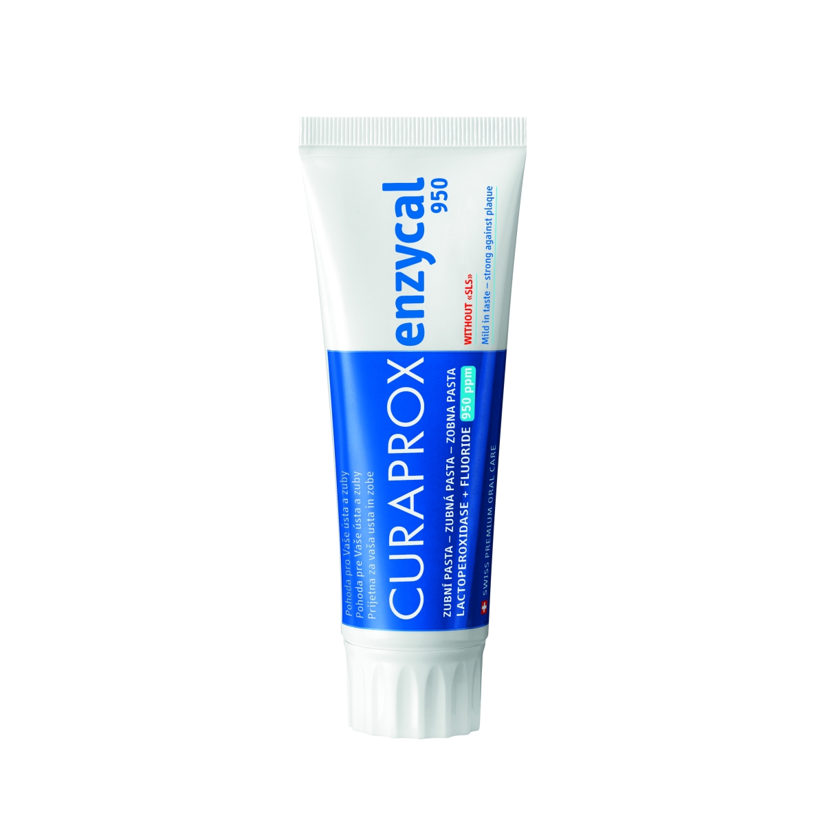 CURAPROX dantų pasta su enzimais ENZYCAL 950, 10 ml - 