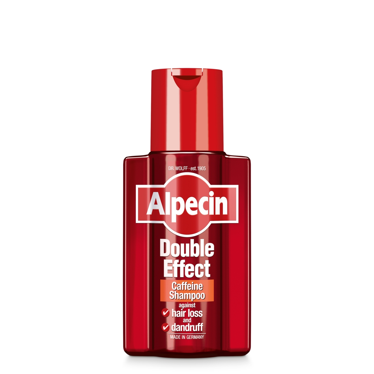 ALPECIN šampūnas nuo pleiskanų ir plaukų slinkimo DOUBLE EFFECT, 200ml - 