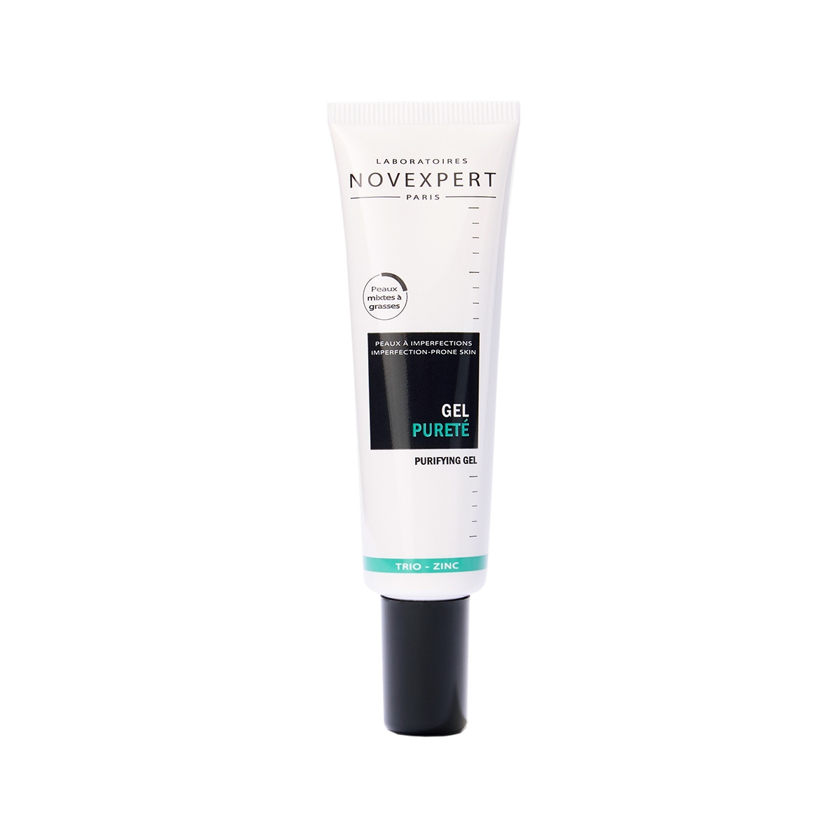 NOVEXPERT veido gelis mišriai, riebiai odai TRIO-ZINC, 30ml - 