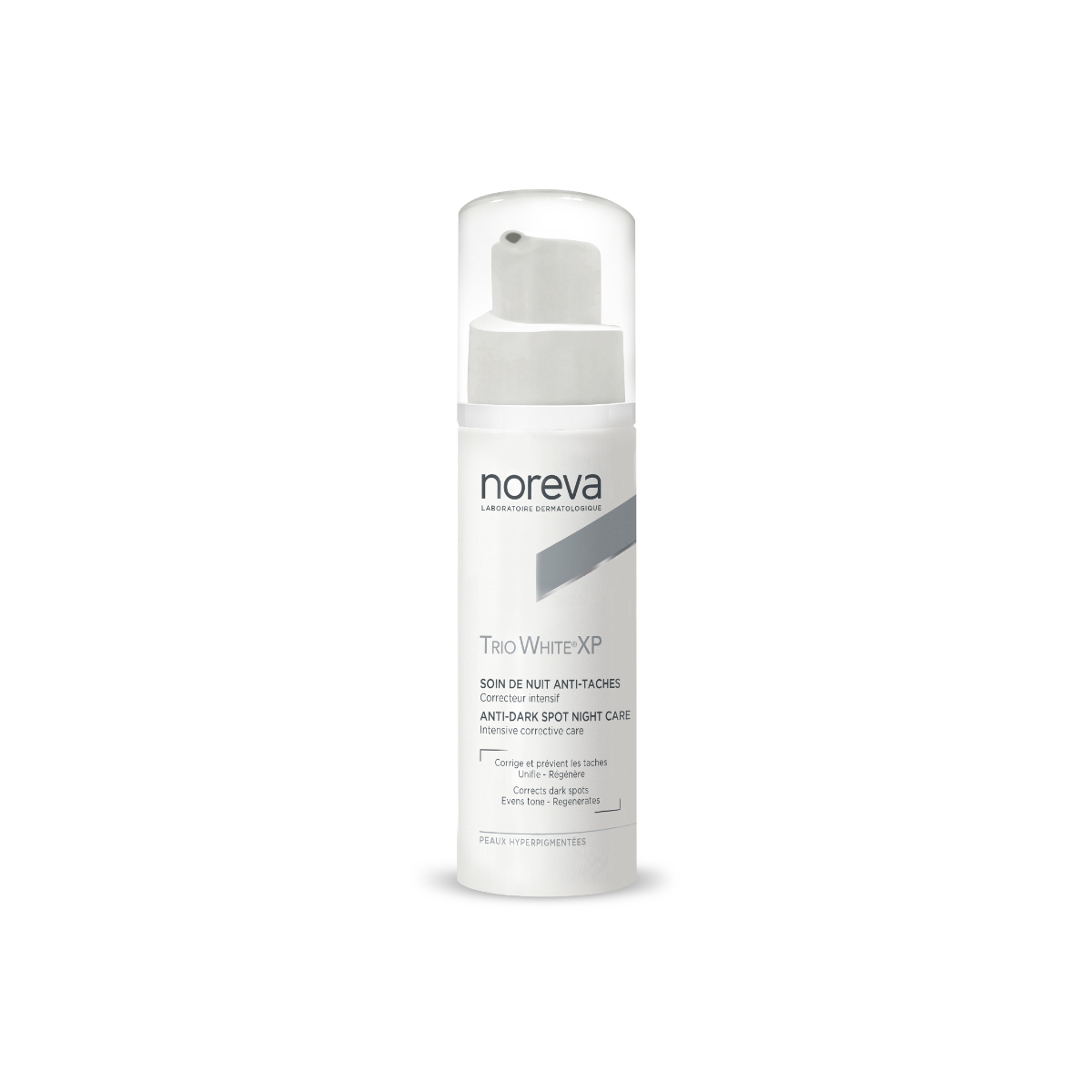 NOREVA naktinis pigmentines dėmes šalinantis kremas TRIO WHITE XP 30ml - 
