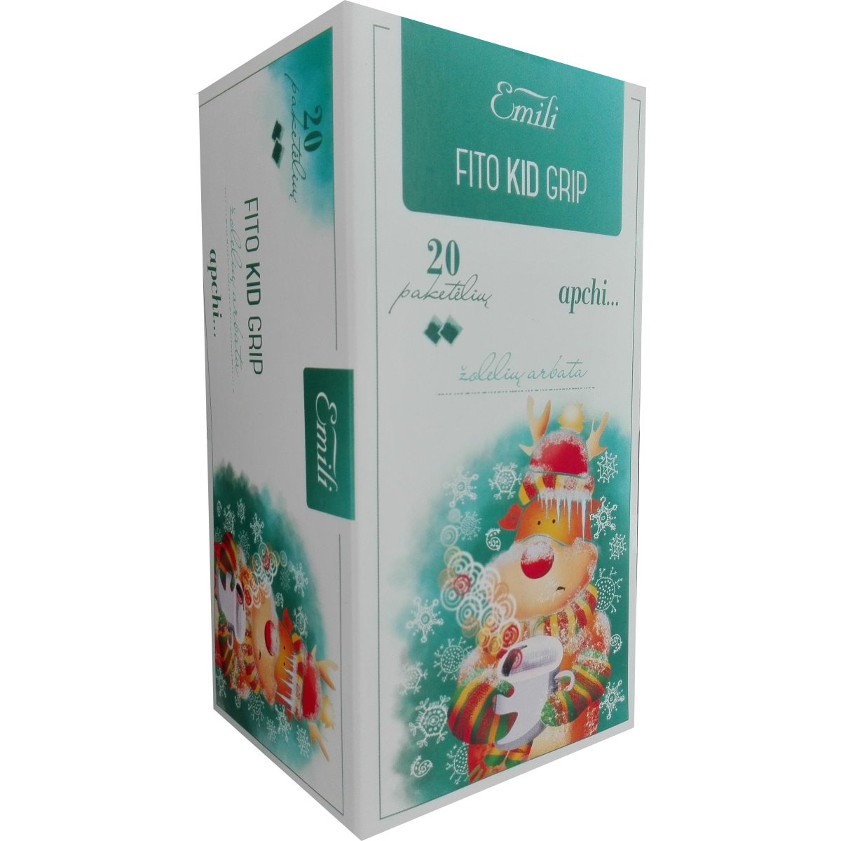EMILI arbata FITO KID GRIP, 1.5g x N20 - 